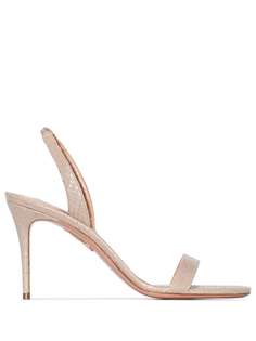 Aquazzura босоножки So Nude 85