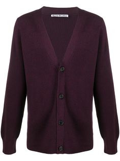Acne Studios кардиган в рубчик