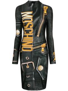 Moschino платье с принтом