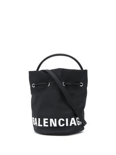 Balenciaga сумка-ведро Wheel XS с кулиской