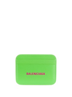 Balenciaga картхолдер с тисненым логотипом