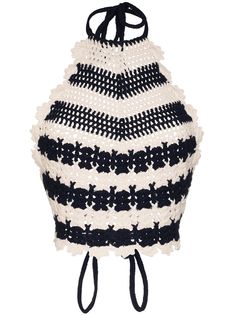 Gucci crochet knit top