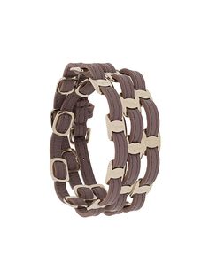 Salvatore Ferragamo браслет Vara с тремя ремешками и пряжками