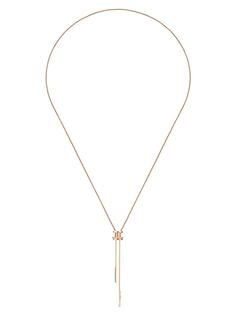 De Beers золотое колье Horizon с бриллиантами