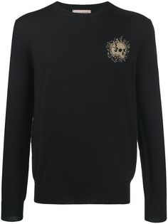 Alexander McQueen джемпер с принтом Skull