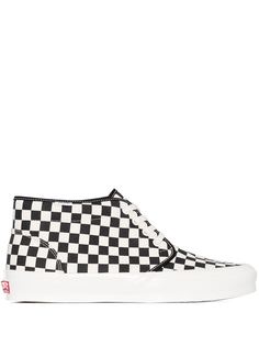 Vans высокие кеды в шахматную клетку