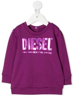 Diesel Kids толстовка с логотипом