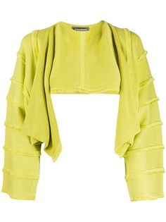 Issey Miyake Pre-Owned укороченный джемпер 1980-х годов