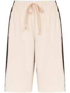 Gucci side stripe track shorts
