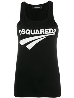 Dsquared2 топ без рукавов с логотипом