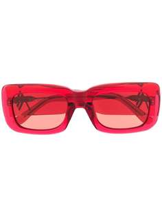 Linda Farrow солнцезащитные очки Marfa в прямоугольной оправе