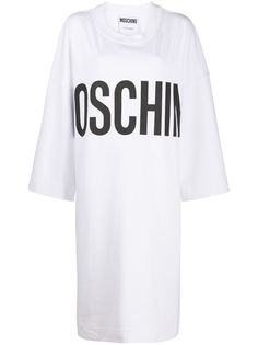 Moschino платье-толстовка оверсайз