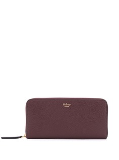 Mulberry кошелек с круговой молнией и логотипом