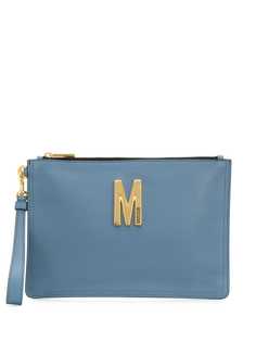 Moschino клатч с логотипом