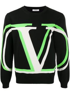 Valentino джемпер с логотипом VLogo Shadow