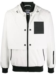 Karl Lagerfeld куртка Rue St Guillaume с капюшоном