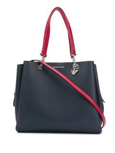 Emporio Armani фактурная сумка-тоут