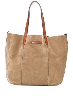 Brunello Cucinelli сумка-тоут с нашивкой-логотипом