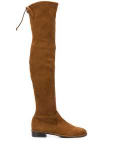 Stuart Weitzman сапоги на шнуровке сзади