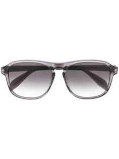 Alexander McQueen Eyewear солнцезащитные очки в квадратной оправе