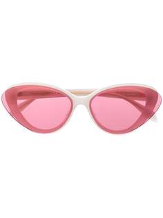 Alexander McQueen Eyewear солнцезащитные очки в оправе кошачий глаз