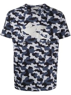 Etro футболка Pegaso с камуфляжным принтом