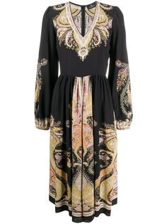 Etro платье с принтом пейсли