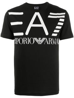 Ea7 Emporio Armani футболка с логотипом