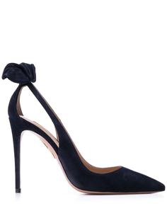 Aquazzura туфли-лодочки с бантом