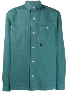 Kenzo полосатая рубашка на кнопках