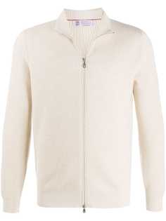 Brunello Cucinelli кашемировый кардиган на молнии