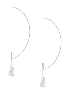 E.M. серьги-подвески с кристаллами