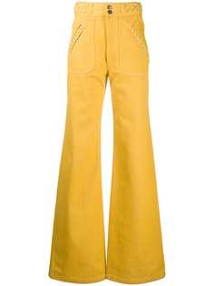 Marc Jacobs расклешенные брюки с завышенной талией
