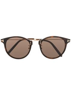 Tom Ford Eyewear солнцезащитные очки в оправе черепаховой расцветки