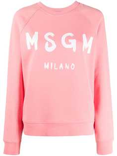 MSGM толстовка с логотипом