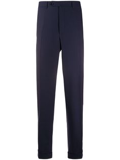 Canali строгие брюки кроя слим