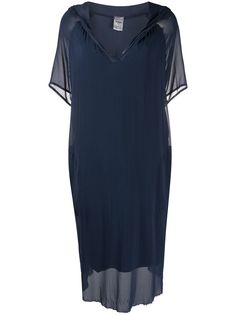 Kristensen Du Nord платье свободного кроя с капюшоном