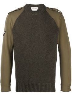 Alexander McQueen crewneck knitted jumper