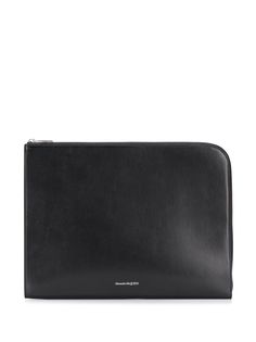 Alexander McQueen logo stamp pouch