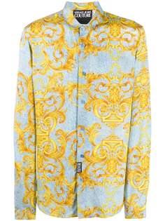 Versace Jeans Couture Baroque print shirt