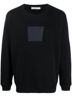 Givenchy logo patch crew neck sweatshirt