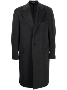 Canali однобортное пальто