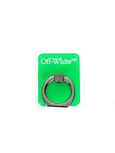 Off-White logo-print phone ring
