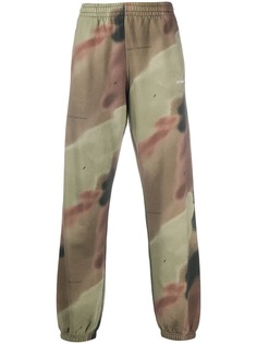 Off-White camouflage print track pants