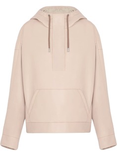 Fenty худи оверсайз из искусственной кожи