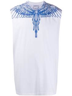 MARCELO BURLON COUNTY OF MILAN топ без рукавов с принтом Wings