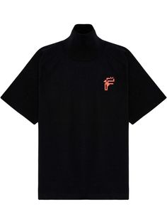 Fenty футболка оверсайз с высоким воротником