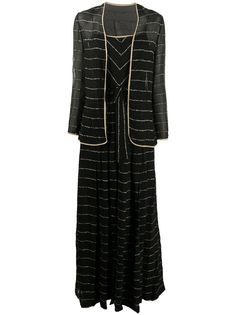 A.N.G.E.L.O. Vintage Cult многослойное платье 1970-х годов с эффектом металлик