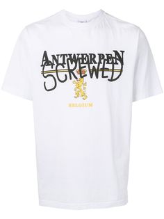 Vetements футболка с принтом Antwerpen