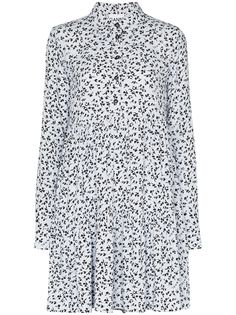 GANNI floral-print dress
